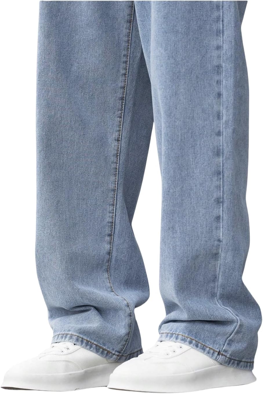 Baggy Jeans for Men Y2K Streetwear Vintage Wide Leg Loose Fit Denim Pants Hip Hop Skater Carpenter Jeans